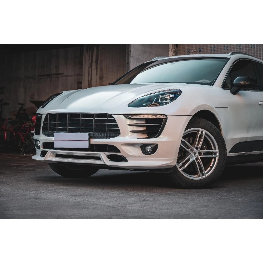 KDA Style New Front Lip Assembly for Macan 95B.1-Retrofit/Upgrade Part Made in China